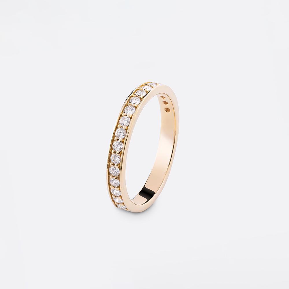 Engagement ring 18K Yellow Gold | 0.38CT